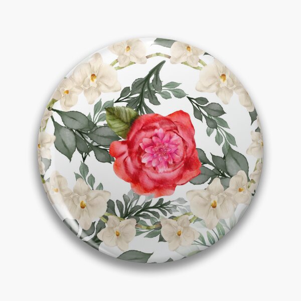 Item preview, Red Flower, White Flowers designed and sold by danaJG.