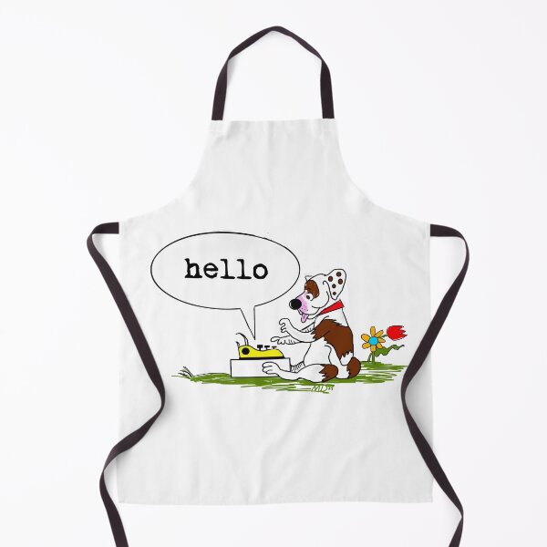 Item preview, G PUP HELLO BLACK designed and sold by Marni Scofidio Desi9ns.
