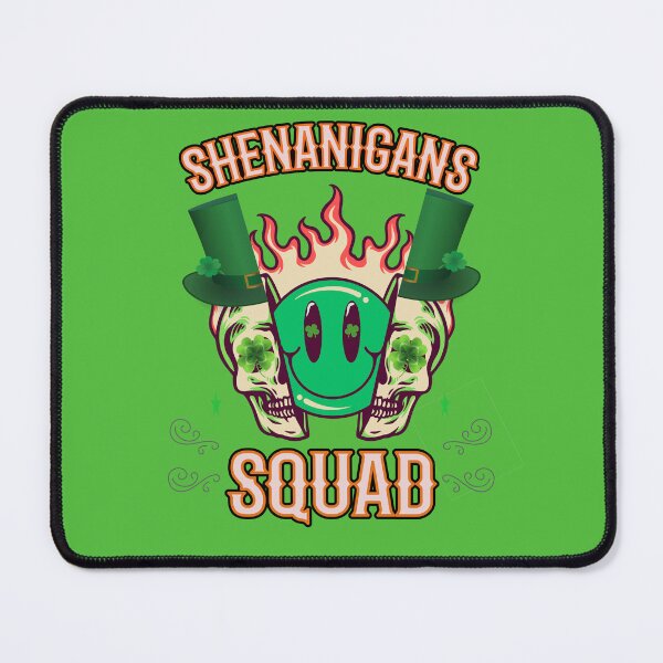 Item preview, Shenanigans Squad, St Patricks Day, St Paddys Day Lucky Clover Leprechaun Hat designed and sold by Cheffsspecials.