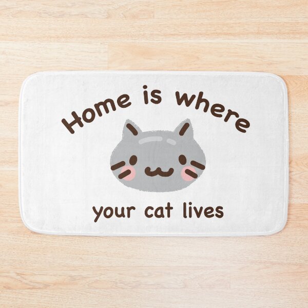 Item preview, Home is where your cat is designed and sold by stripedcarpet.
