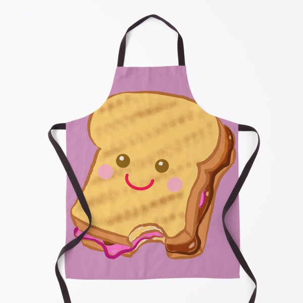 Artikelvorschau, Erdnussbutter und Gelee Sandwich kawai Aufkleber T-Shirt entworfen und verkauft von tqueen.