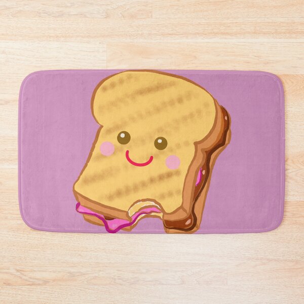 Item preview, Peanut butter and jelly sandwich kawai sticker tshirt designed and sold by tqueen.