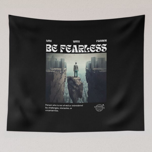 Item preview, Be Fearless  designed and sold by Yeamie-Boutique.
