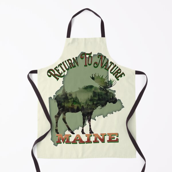Item preview, State of Maine Moose Return to Nature designed and sold by NewNomads.