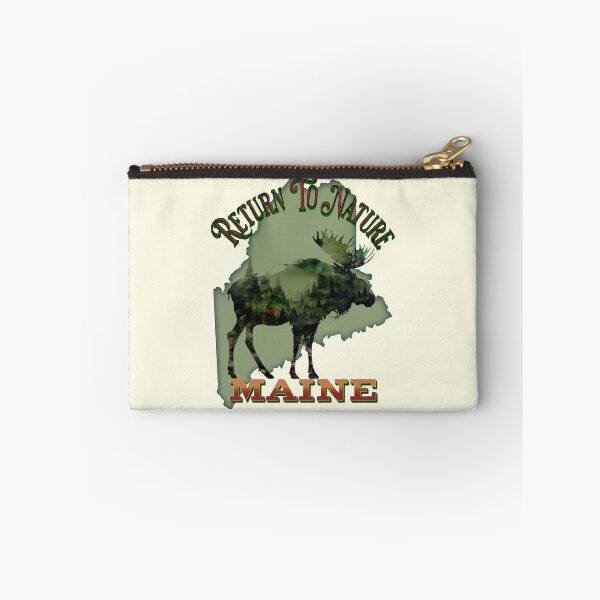 Item preview, State of Maine Moose Return to Nature designed and sold by NewNomads.