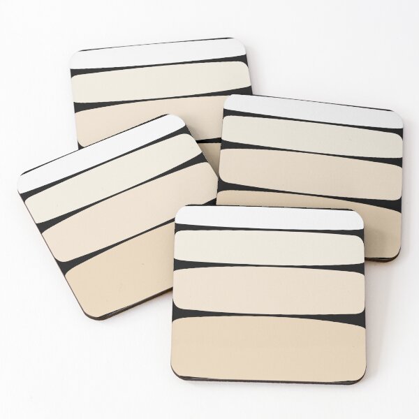 Item preview, Super Minimal Beige Rectangle Pattern designed and sold by DeStract.