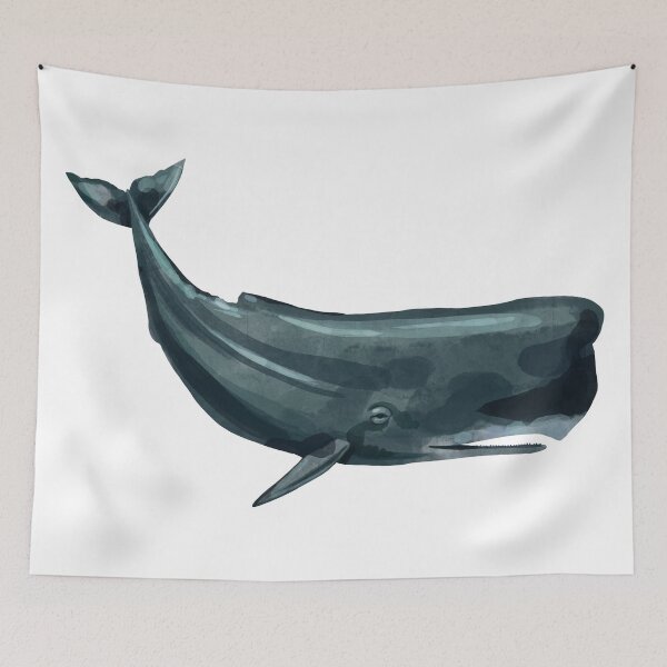 Item preview, whale designed and sold by addict2reading.