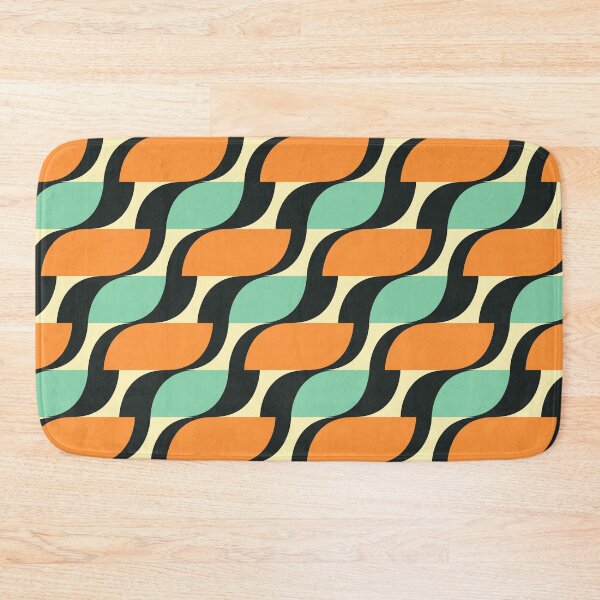 Item preview, Blue & Orange Diagonal Pattern designed and sold by MarshlandOracle.