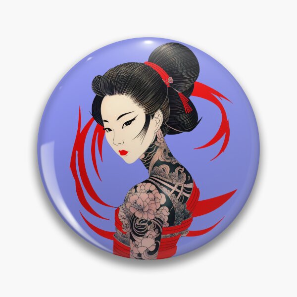 Artikelvorschau, Geisha in Rot und Schwarz 5 entworfen und verkauft von Yontartov.