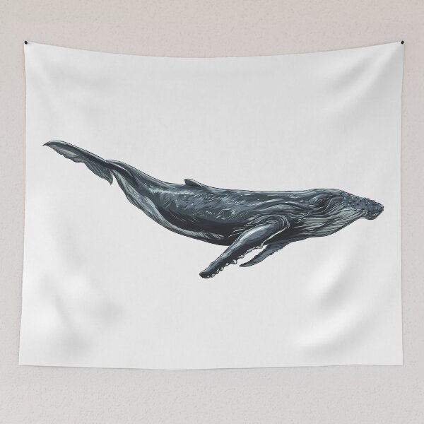 Item preview, whale designed and sold by addict2reading.