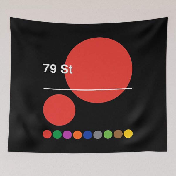 Item preview, 79th Street, UWS Upper West Side, Manhattan, New York Subway designed and sold by ClickForMore.