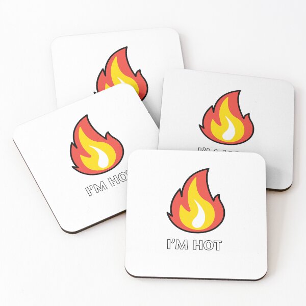 Item preview, Phrase I’M HOT designed and sold by BluePlanetStore.