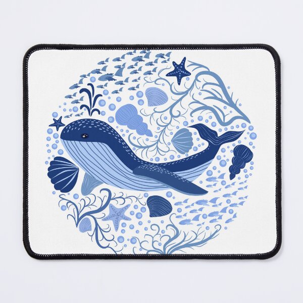 Item preview, whale designed and sold by addict2reading.