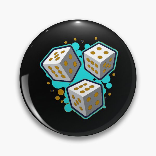Item preview, Roll 3 Lucky Dice designed and sold by AgnesMBrae.