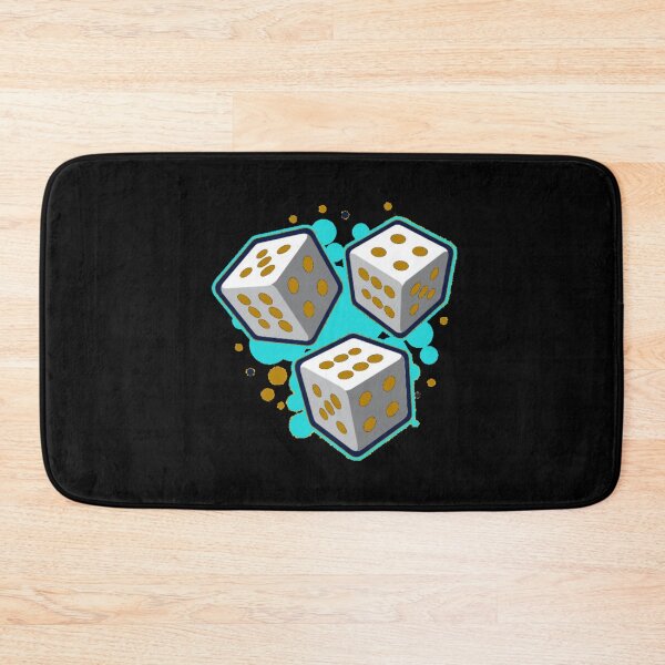 Item preview, Roll 3 Lucky Dice designed and sold by AgnesMBrae.