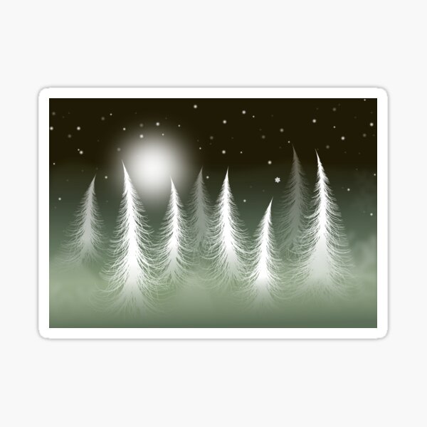 Lost Snowflake Sticker