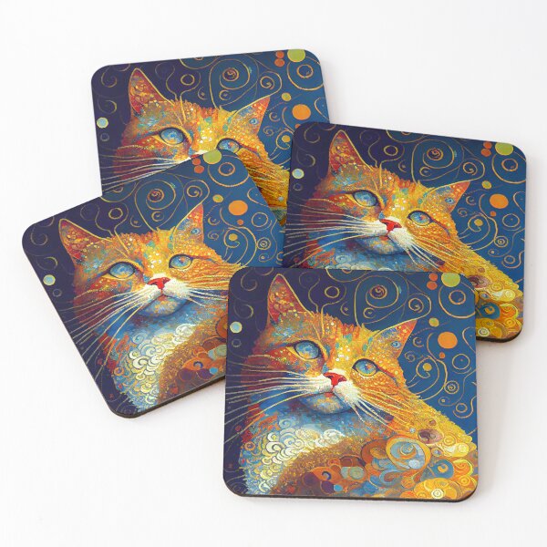 Item preview, Portrait of cat designed and sold by Just66.