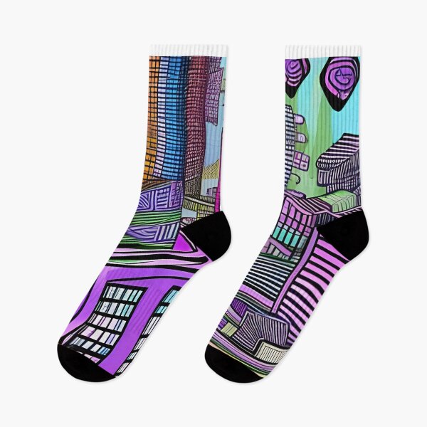 Item preview, Retro Cityscape designed and sold by brandway.