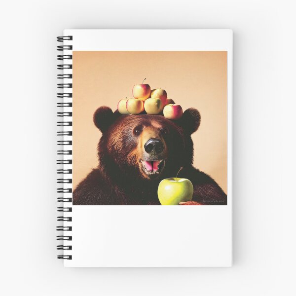 Item preview, Bear and apples designed and sold by IncrediArts.
