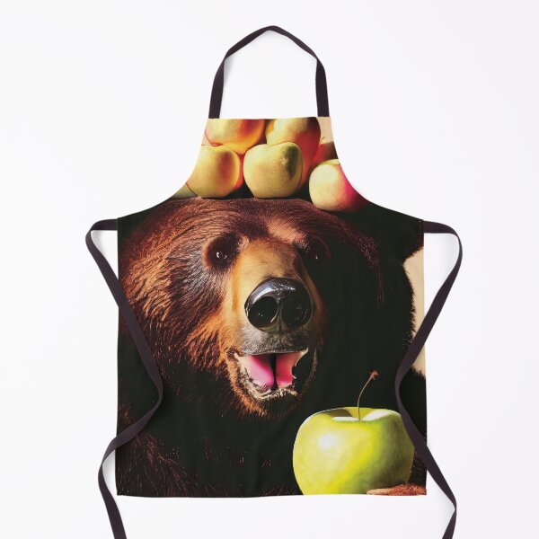 Item preview, Bear and apples designed and sold by IncrediArts.
