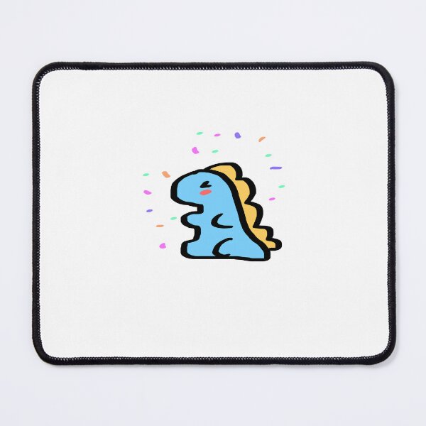 Item preview, Happy blue dinosaur designed and sold by Reece3645.