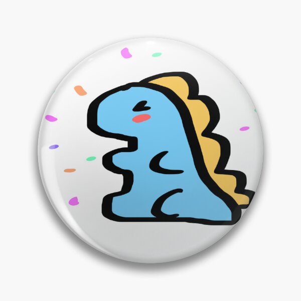 Item preview, Happy blue dinosaur  designed and sold by Reece3645.