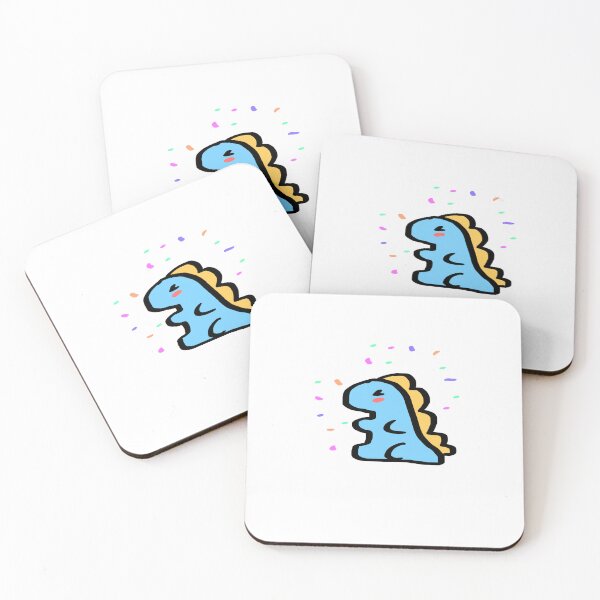 Item preview, Happy blue dinosaur  designed and sold by Reece3645.