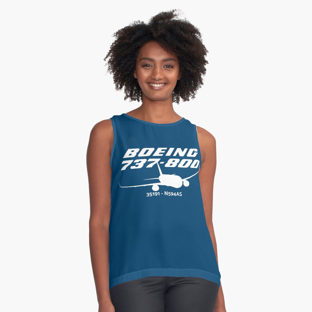 Item preview, Sleeveless Top designed and sold by AvGeekCentral.