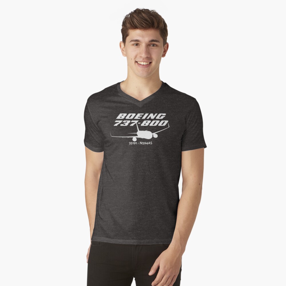 Item preview, V-Neck T-Shirt designed and sold by AvGeekCentral.