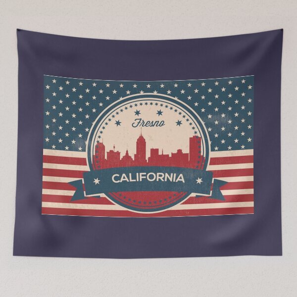 Item preview, Retro Fresno California Skyline designed and sold by TeamBride.