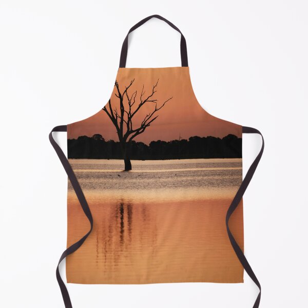 Item preview, Silhouette of a Tree at Dusk - Lake Fyans designed and sold by imaginethis.