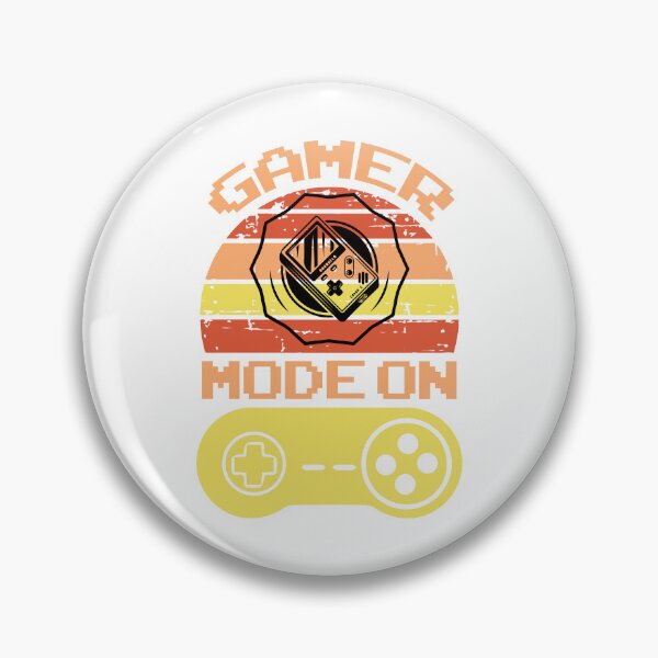Item preview, GAMER MODE ON designed and sold by SticerOcean.