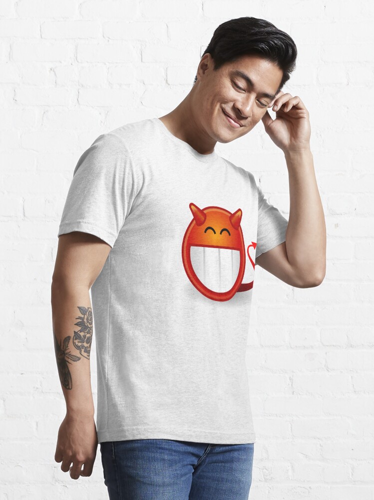 Grinning Devil Emoji Essential T-Shirt