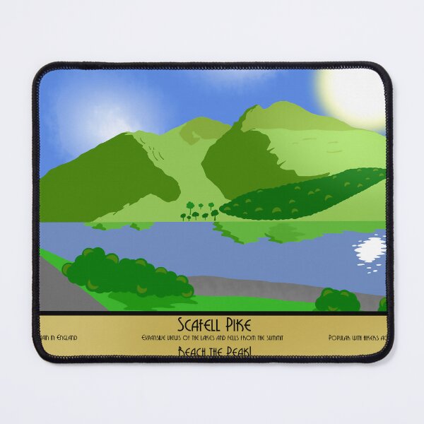 Item preview, The Peak of England designed and sold by LakelandDrawing.