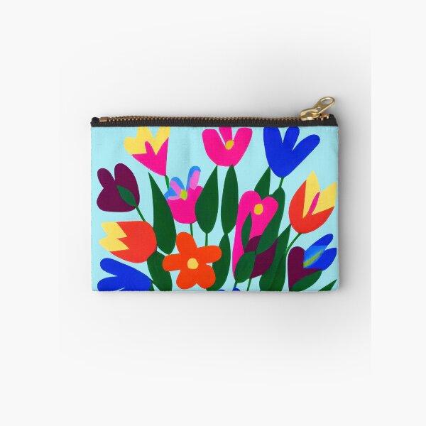Item preview, Fiori Riso nº 07 - Minimalist Colorful Flowers Risoprint designed and sold by Futuristicas.