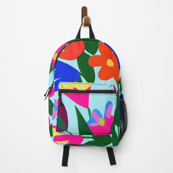 Item preview, Fiori Riso nº 07 - Minimalist Colorful Flowers Risoprint designed and sold by Futuristicas.