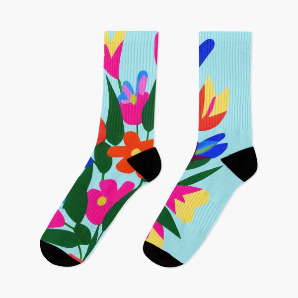Item preview, Fiori Riso nº 07 - Minimalist Colorful Flowers Risoprint designed and sold by Futuristicas.