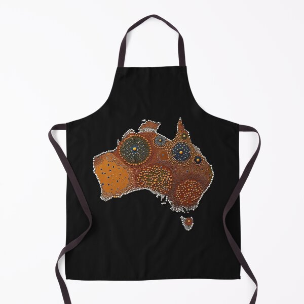 Item preview, Aboriginal dot art, native Australian artwork designed and sold by SvarunPogani.