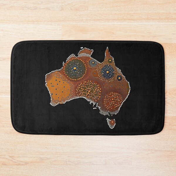 Item preview, Aboriginal dot art, native Australian artwork designed and sold by SvarunPogani.
