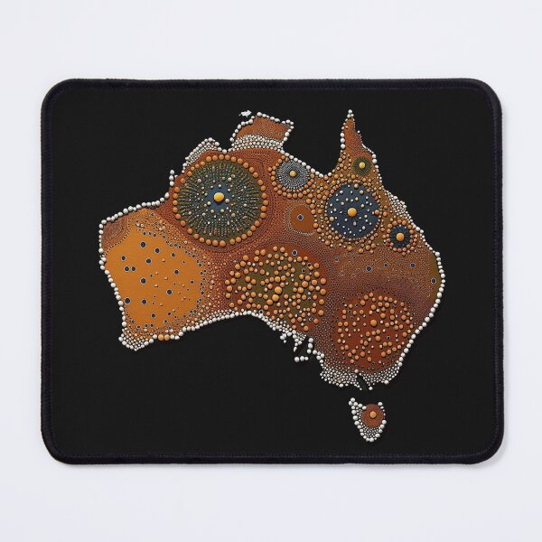 Item preview, Aboriginal dot art, native Australian artwork designed and sold by SvarunPogani.