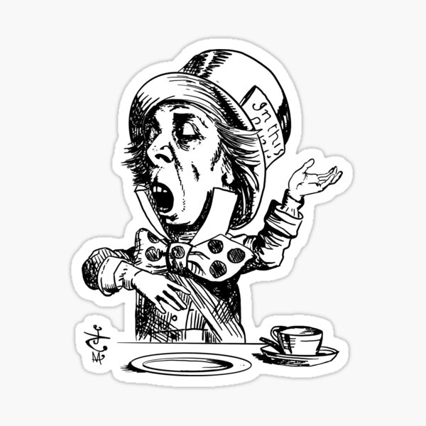 Item preview, The Mad Hatter designed and sold by Howlmouth.