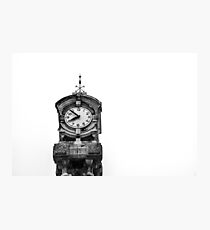 Clock #streetphotography Photographic Print