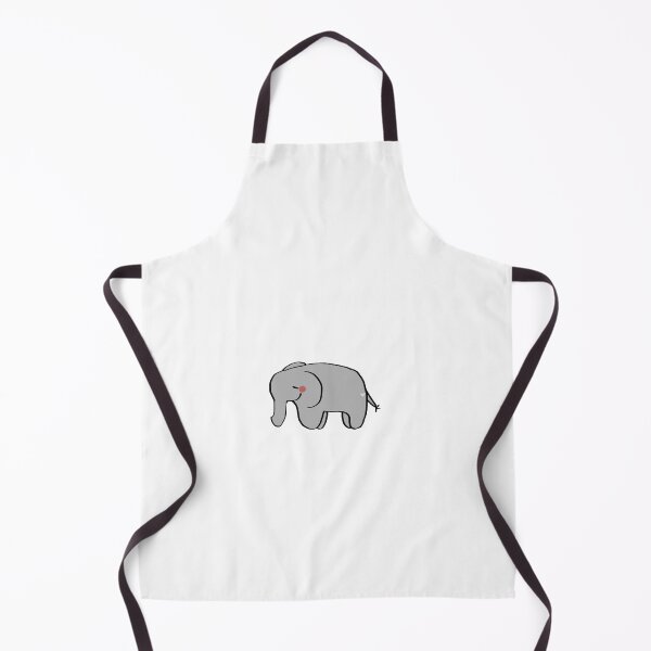Item preview, Small grey smiling elephant designed and sold by Reece3645.