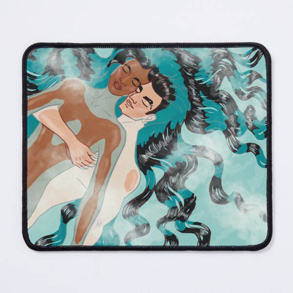 Item preview, Kaz and Inej in a swimming pool designed and sold by Arany-Studio.
