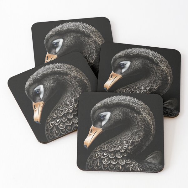 Item preview, Portrait of a black swan  designed and sold by XCentric00.