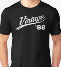 1968 Vintage Birthday Unisex T-Shirt