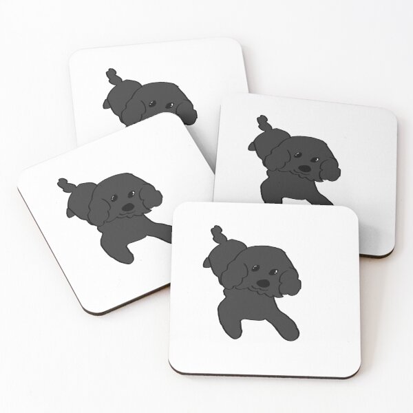 Item preview, Small black happy dog designed and sold by Reece3645.