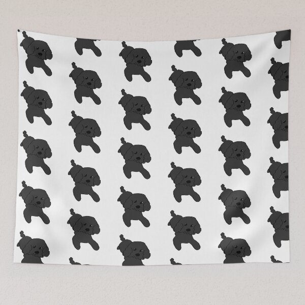 Item preview, Small black happy dog designed and sold by Reece3645.