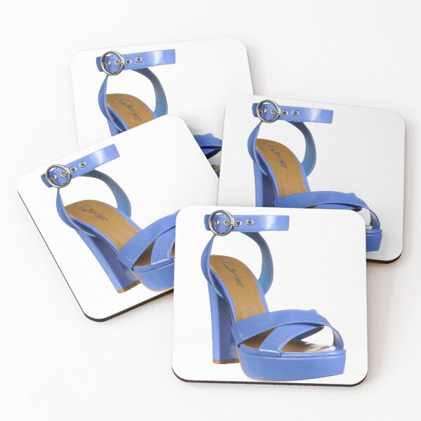 Item preview, Blue sandals Miss Selfridge designed and sold by Lefteris Betsis.