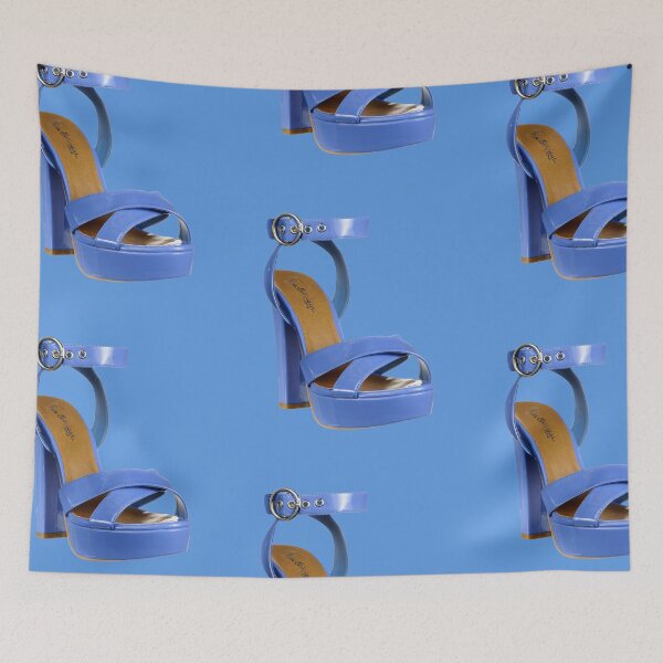 Item preview, Blue sandals Miss Selfridge designed and sold by Lefteris Betsis.